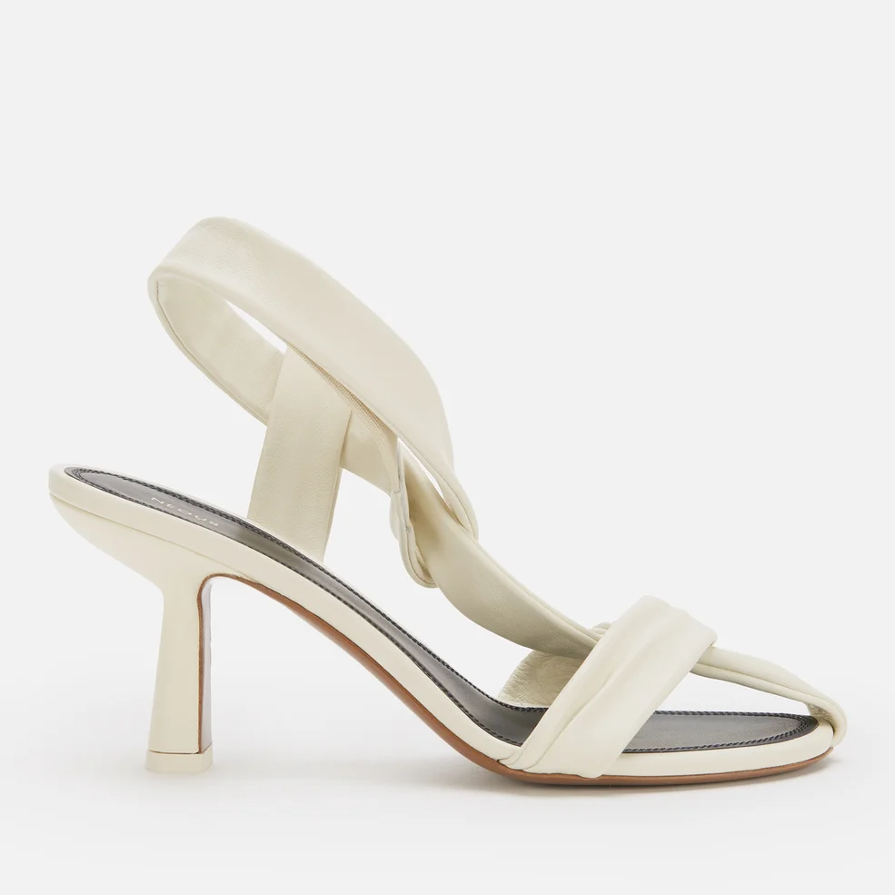 Neous Women's Proxima Leather Heeled Sandals - Cream Image 1