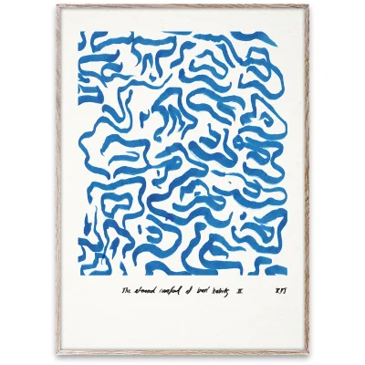 Paper Collective Wall Art - Comfort Blue