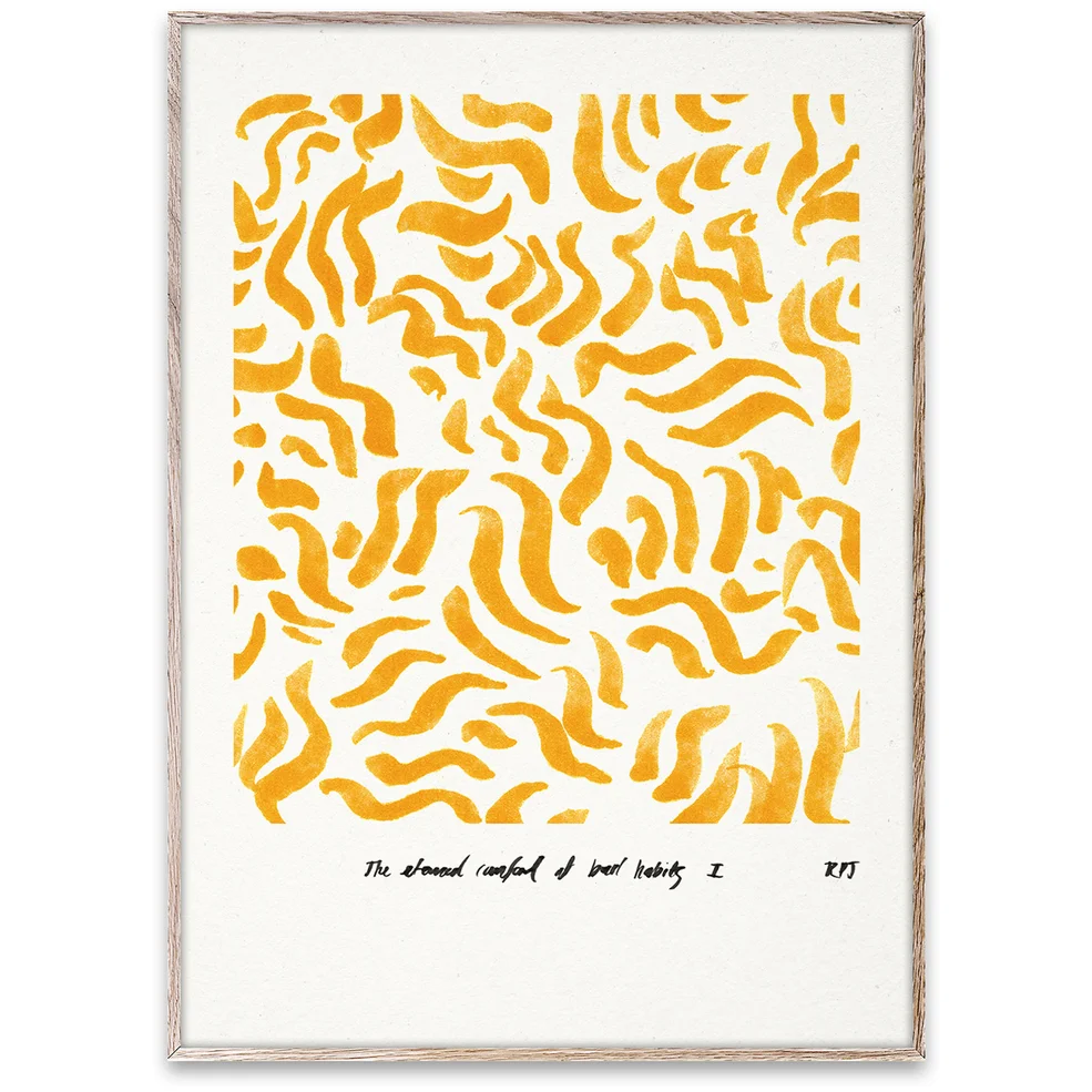 Paper Collective Wall Art - Comfort Yellow Image 1