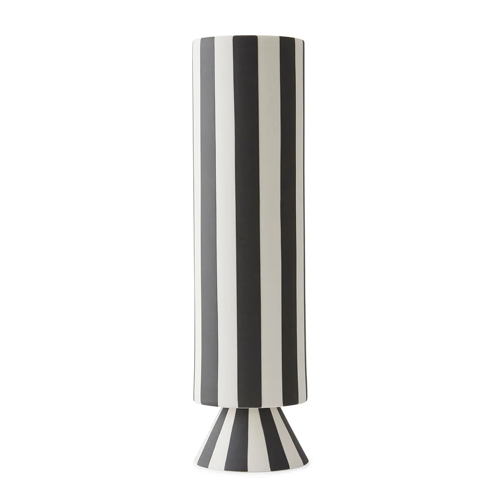 OYOY Toppu High Vase - White Image 1