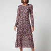 PS Paul Smith Women's Mesh Floral Dress - Pink - Image 1