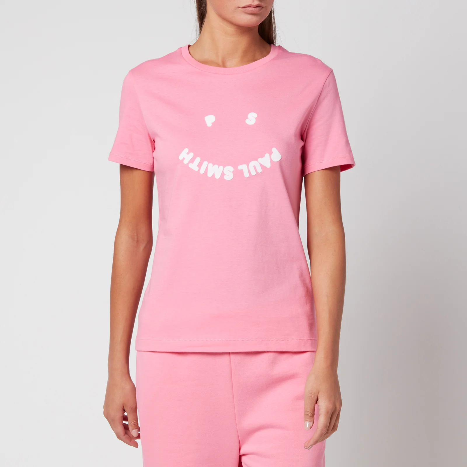 PS Paul Smith Women's Ps Happy T-Shirt - Pink Image 1