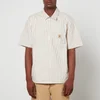 Carhartt WIP Trade Pinstripe Cotton-Canvas Shirt - Image 1