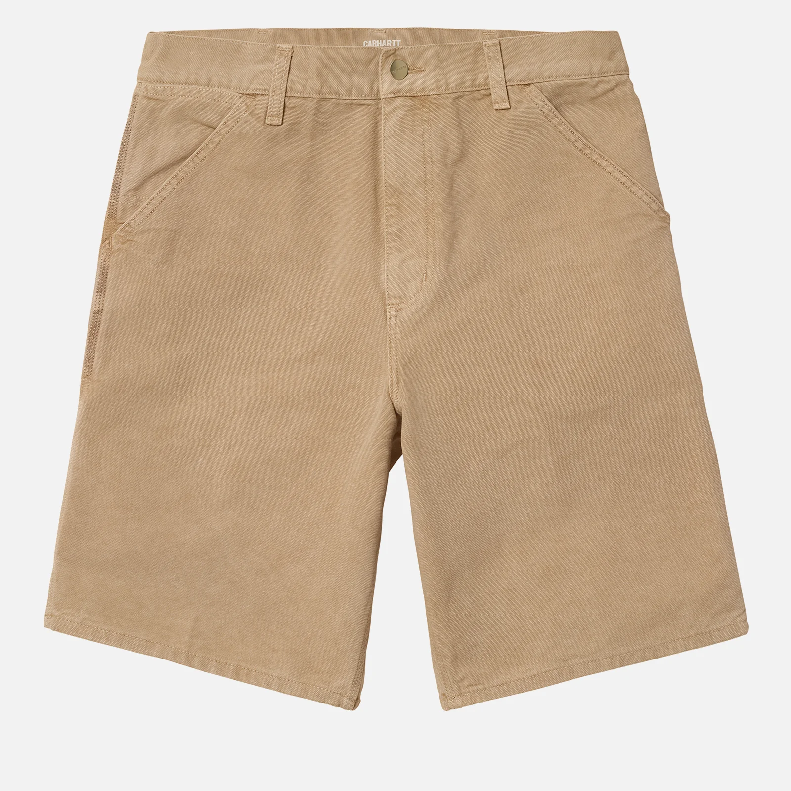 Carhartt WIP Men's Single Knee Shorts - Dusty H Brown Image 1