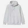 Carhartt WIP Men's Chase Hoodie - Ash Heather/Gold - Image 1