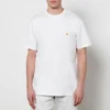Carhartt WIP Men's Chase T-Shirt - White/Gold - Image 1