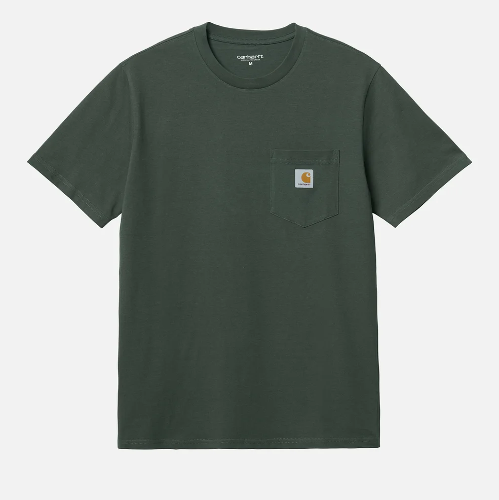 Carhartt WIP Men's Pocket T-Shirt - Hemlock Green Image 1