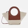 Hereu Women's Cala Mini Bag - Beige/Chestnut - Image 1
