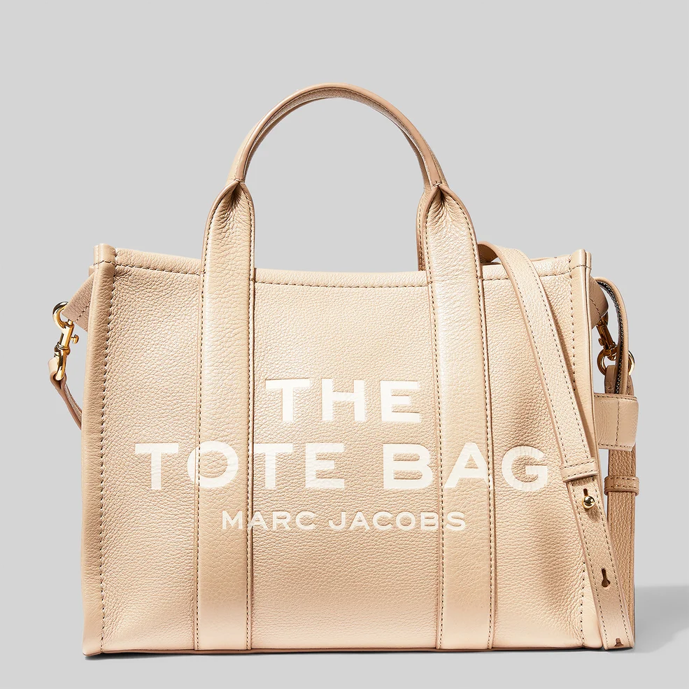 Marc Jacobs The Medium Leather Tote Bag Image 1