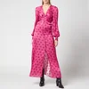 Kitri Women's Aurora Retro Star Print Maxi Dress - Pink Star Print - UK 6 - Image 1