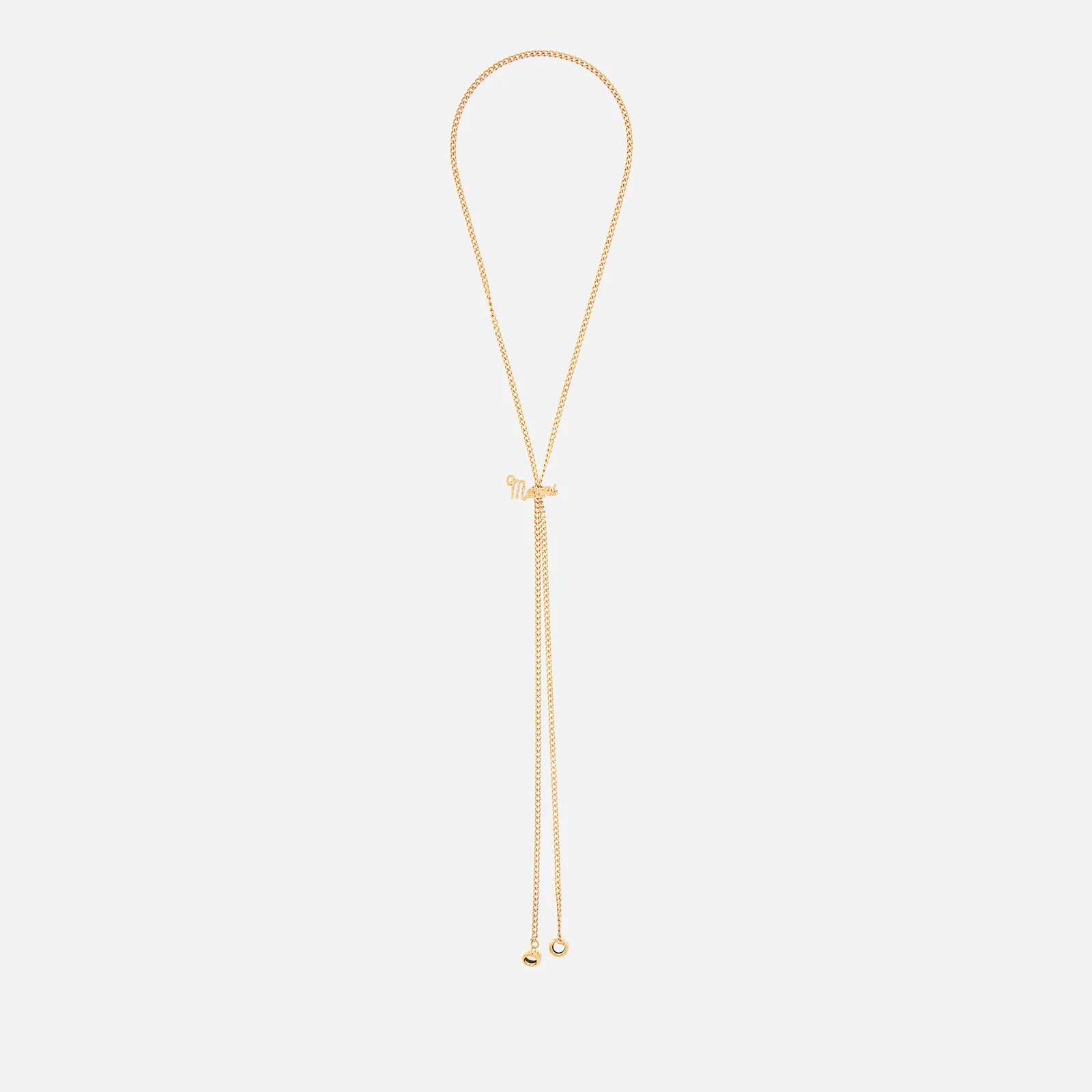 Marni Women's Logo Airpod Necklace - Gold Image 1