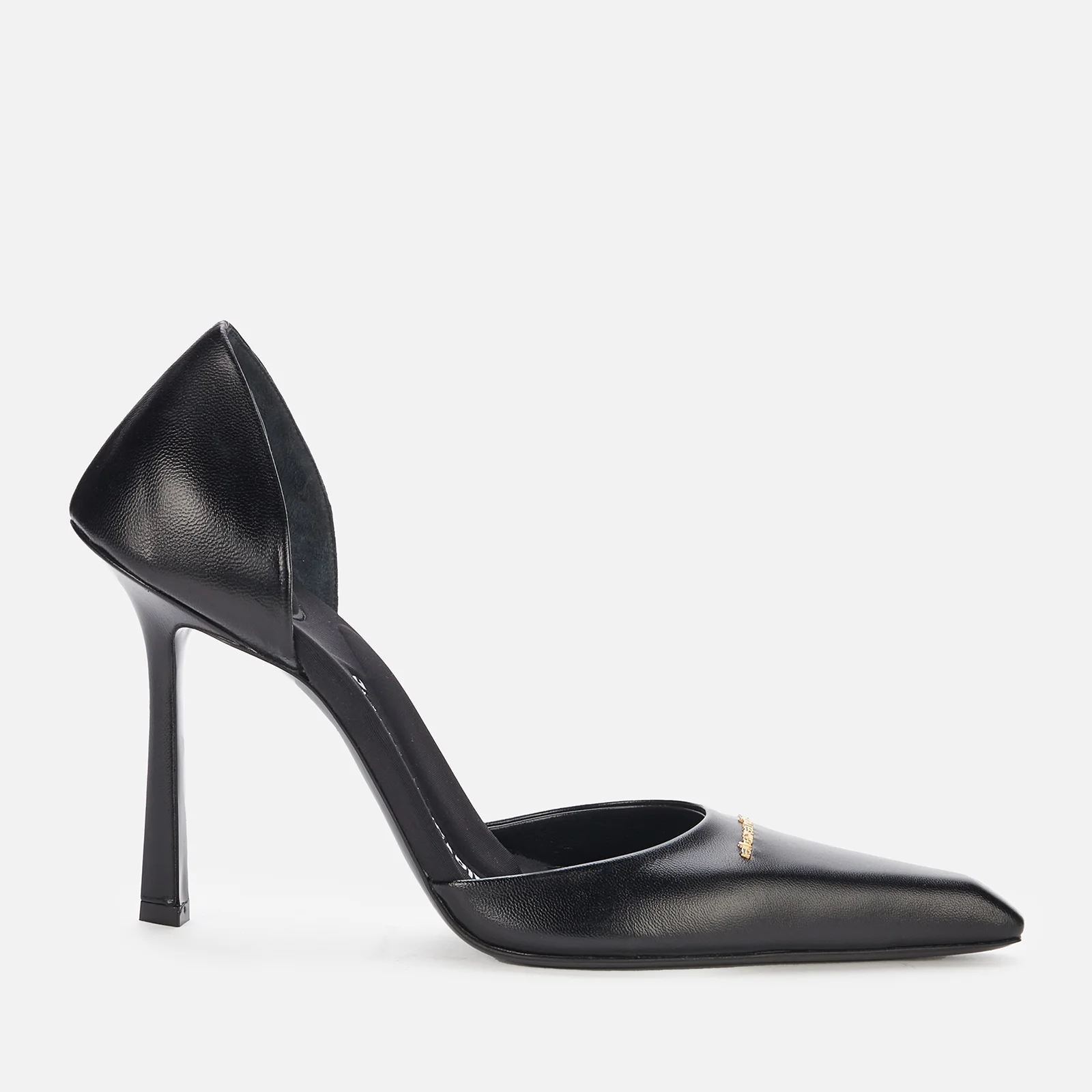 Alexander Wang Women's Viola Leather Court Shoes - Black Image 1