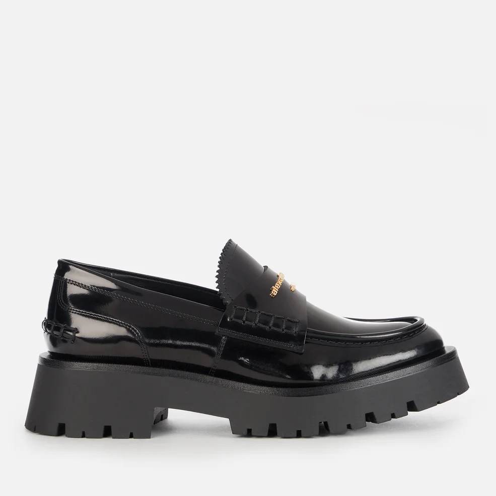 Alexander Wang Women's Carter Leather Loafers - Black Image 1