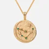 Astrid & Miyu Women's Zodiac Capricorn Pendant Necklace - Gold - Image 1