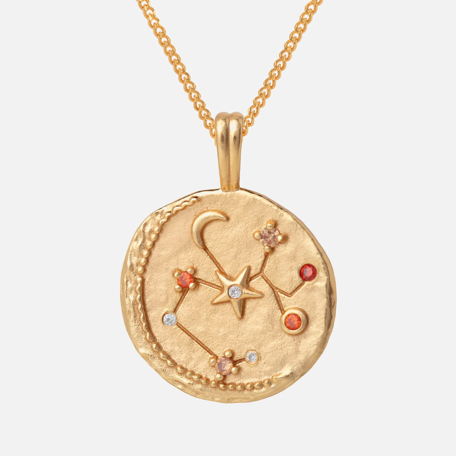 Astrid & Miyu Women's Zodiac Sagittarius Pendant Necklace - Gold Image 1
