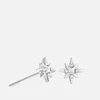Astrid & Miyu Women's Twilight Star Studs Earrings - Silver - Image 1