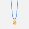 Hermina Athens Women's Sealstone Runner Necklace - Blue - Image 1