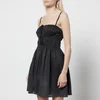 Faithfull The Brand Women's Shivka Mini Dress - Plain Black - Image 1