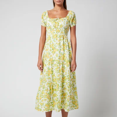 Faithfull The Brand Women's Matisse Midi Dress - Morello Floral Print