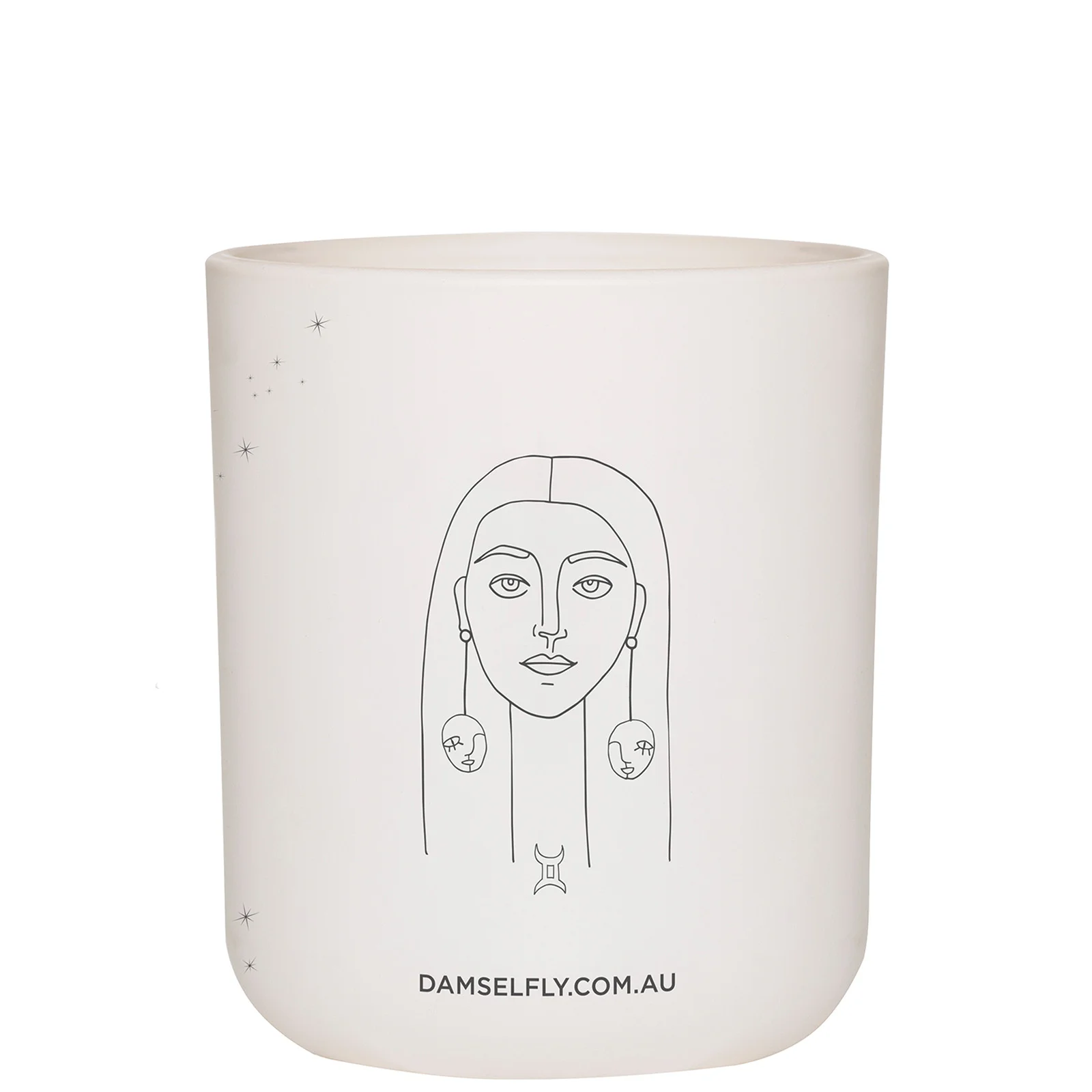Damselfly Gemini Scented Candle - 300g Image 1