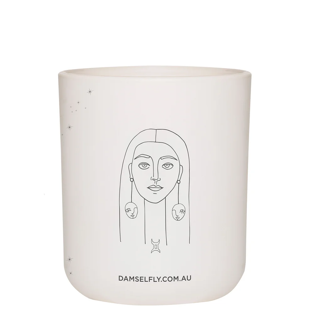 Damselfly Gemini Scented Candle - 300g Image 1