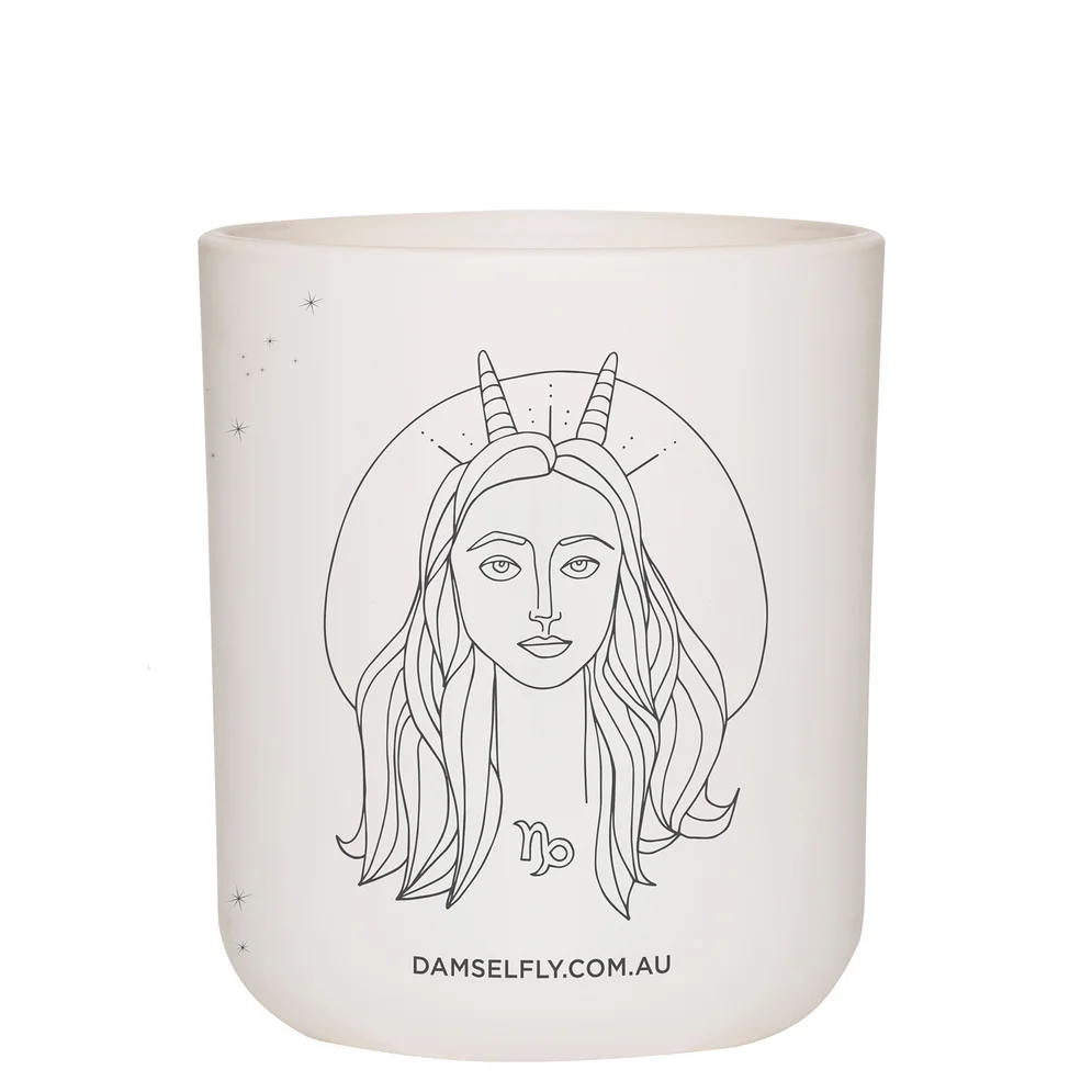 Damselfly Capricorn Scented Candle - 300g Image 1