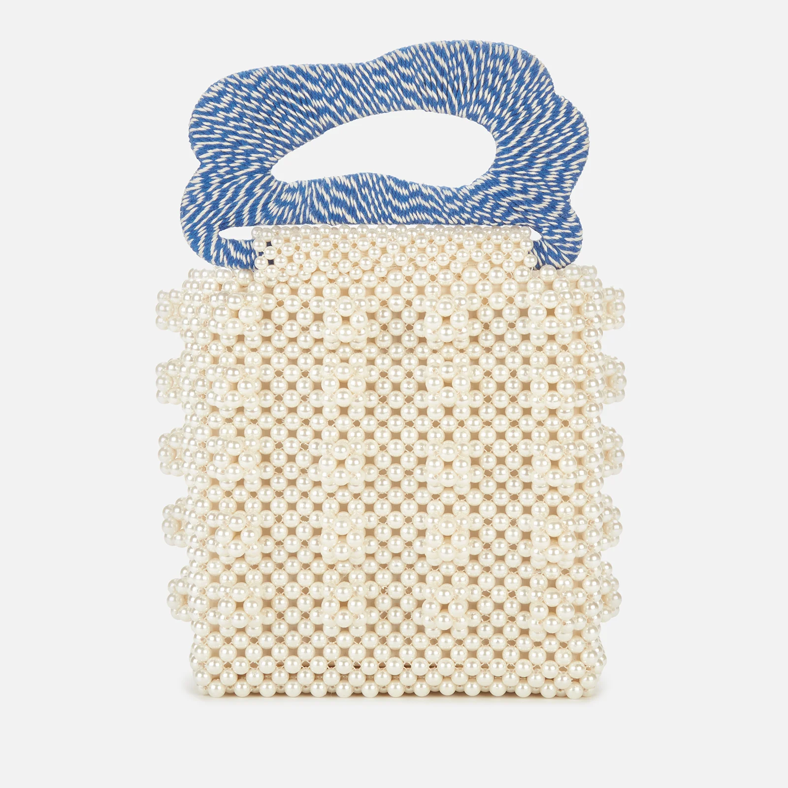 Shrimps Women's Galia Bag - Cream/Navy Image 1