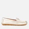 Coach Women's Marley Metallic Leather Driving Shoes - Champagne - UK 3 - Image 1
