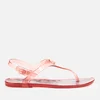 Coach Women's Natalee Rubber Jelly Sandals - Candy Apple/Candy Pink - Image 1