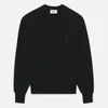 AMI Men's Tonal De Coeur Sweatshirt - Black - Image 1