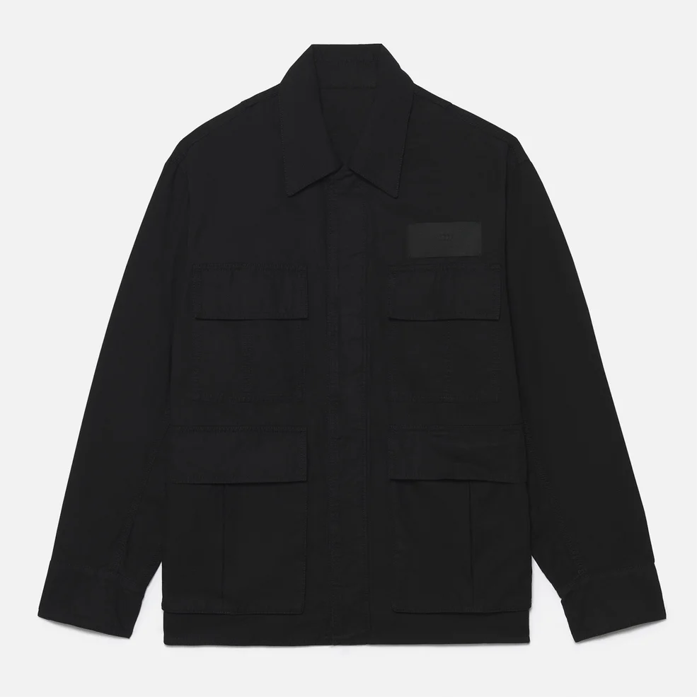 AMI Men's Oversize Jacket - Black Image 1