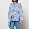 See By Chloe Women's Floral Padded Jacket - Blue White - Image 1