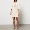 See By Chloe Women's Lace Up Shirt Dress - Milk - Image 1