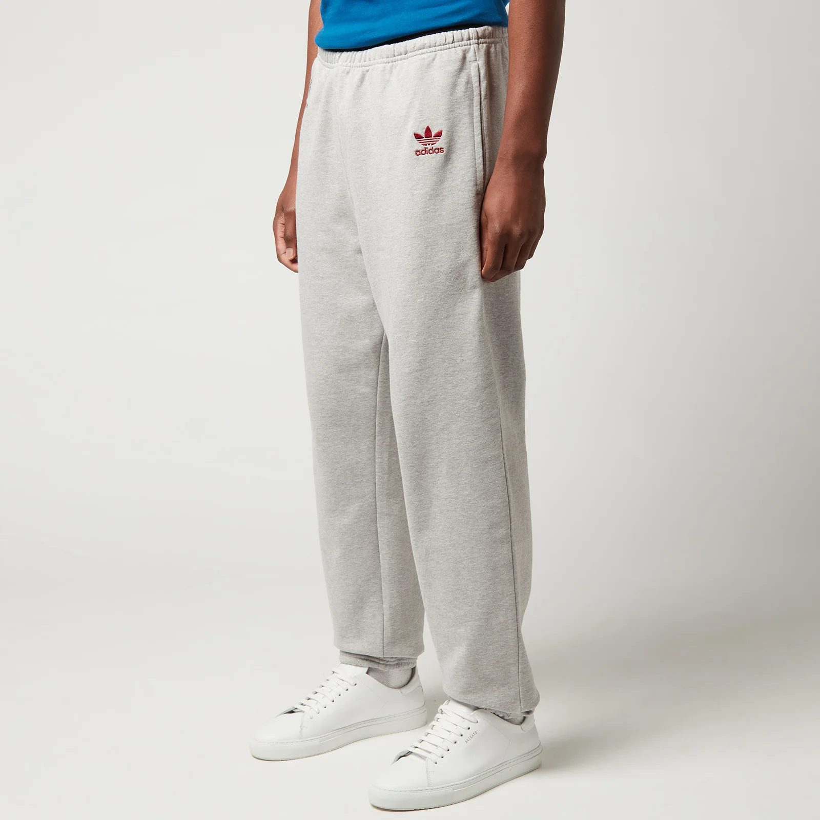 adidas X Wales Bonner Men's Fleece Pants - Medium Grey Heather Image 1