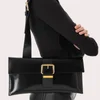 BY FAR Women's Carol Semi Patent Leather Bag - Black - Image 1