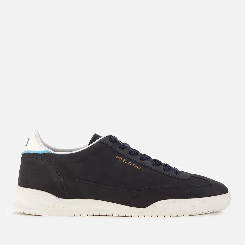 PS Paul Smith Men's Dover Suede Cupsole Trainers - Navy Image 1