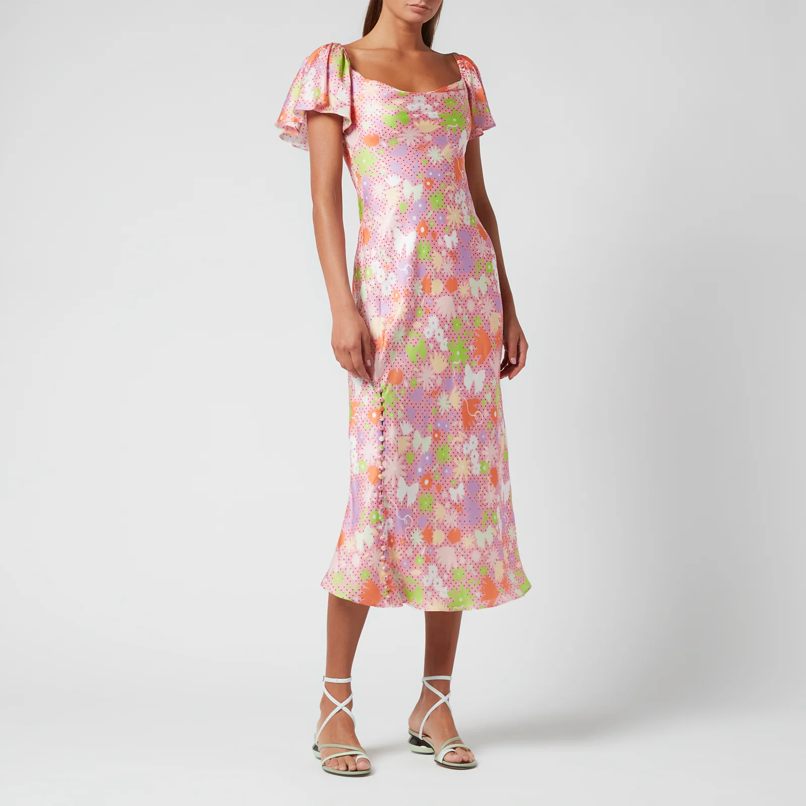 Olivia Rubin Women's Amelia Dress - Polka Dot Floral Image 1
