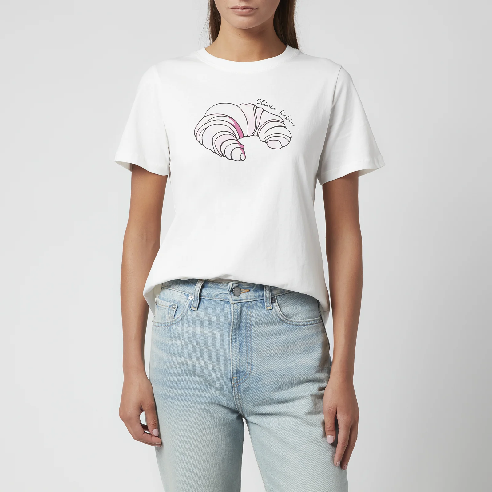 Olivia Rubin Women's Mindy T-Shirt - White Image 1