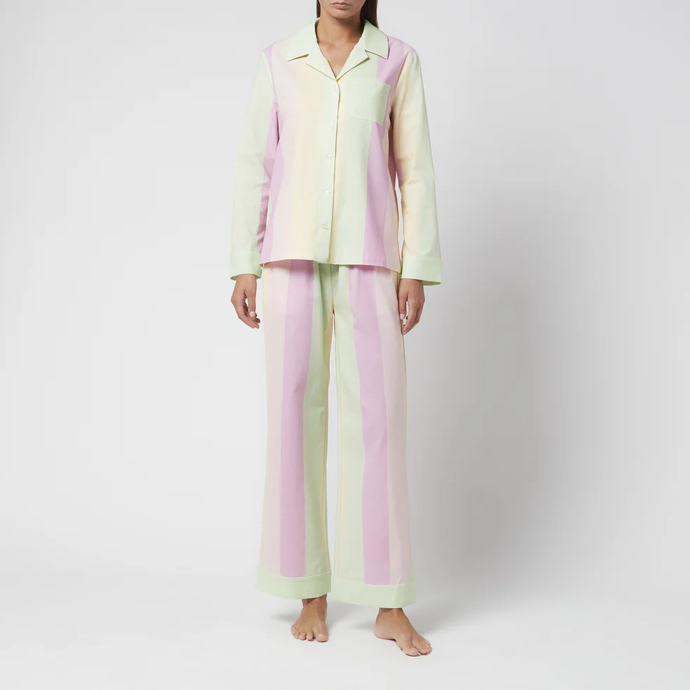 Olivia Rubin Women's Peggy Pyjamas - Sorbet Stripe Image 1