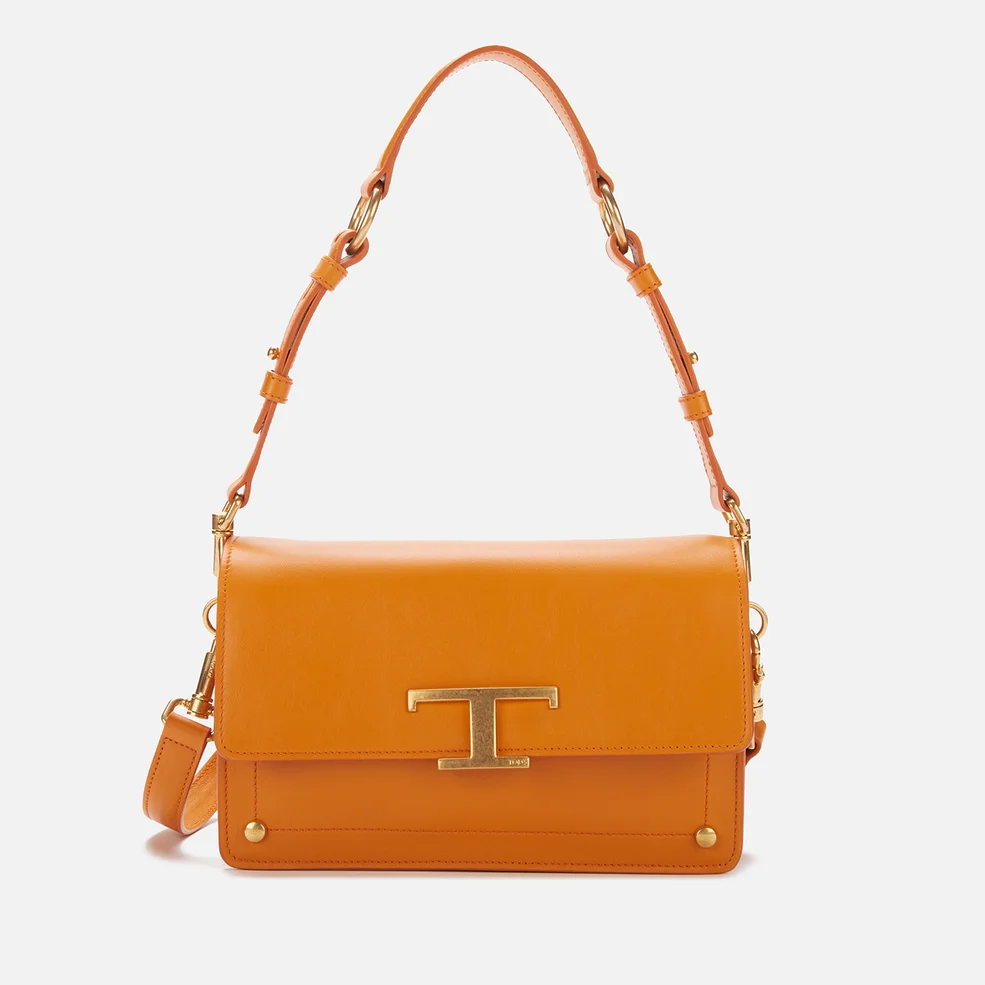 Tod's Women's T Mini Shoulder Bag - Orange Image 1