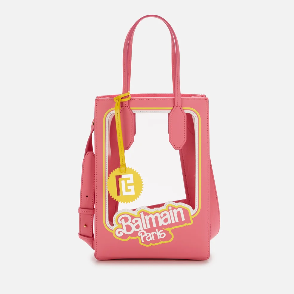 Balmain Women's Balmainxbarbie - Folded Shopping Bag - Pink Image 1