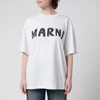 Marni Women's Logo T-Shirt - White - Image 1