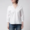 Marni Women's V-Neck Collar Shirt - Lily White - Image 1