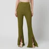 Cult Gaia Women's Dalia Knit Trousers - Green - Image 1