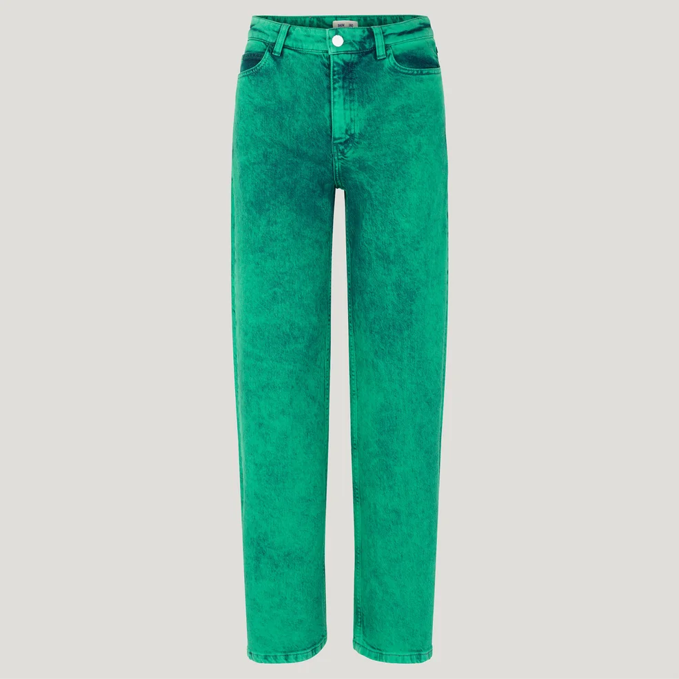 Baum Und Pferdgarten Women's Nalaney Jeans - Green Overdye Image 1