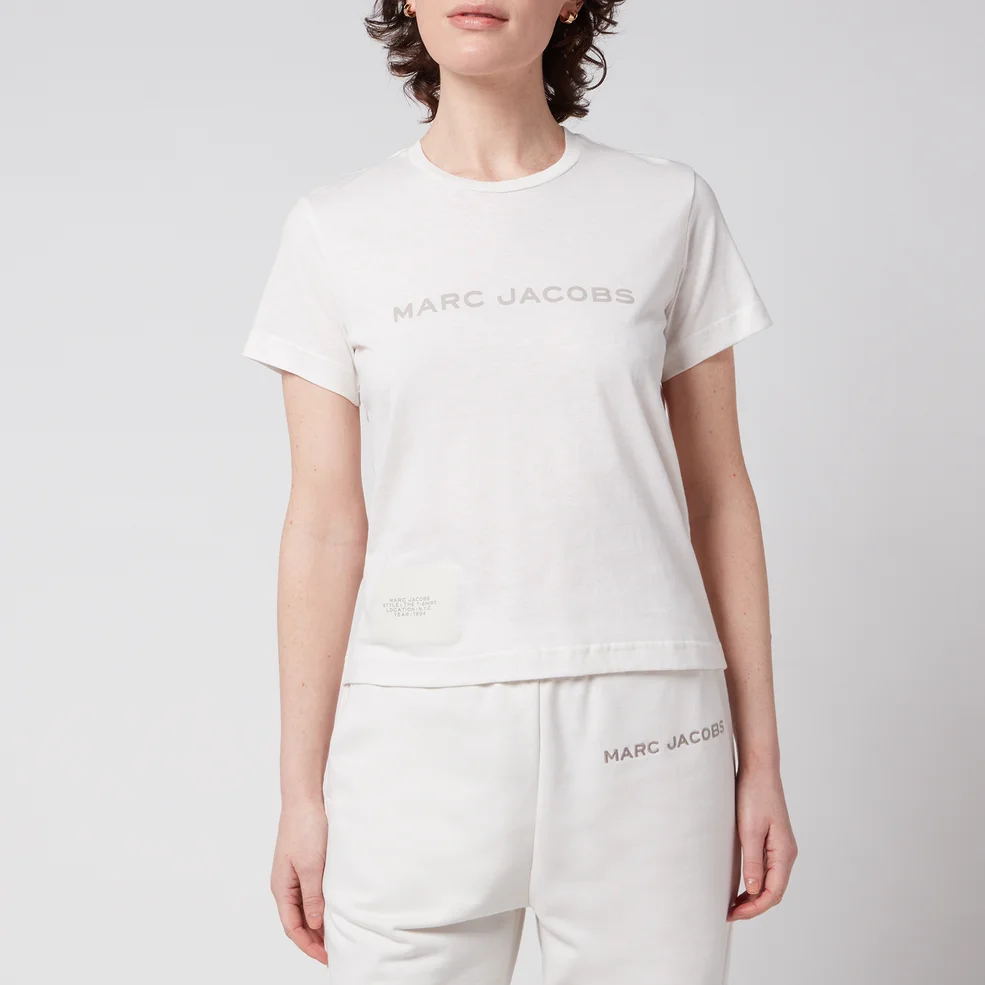 Marc Jacobs Women's The T-Shirt - Chalk Image 1
