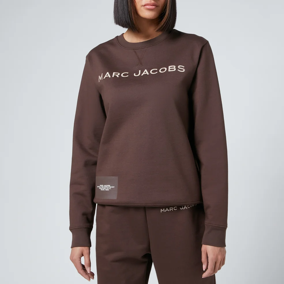 Marc Jacobs Women's The Sweatshirt - Shaved Chocolate Image 1