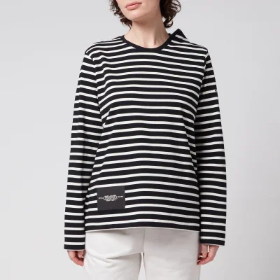 Marc Jacobs Women's The Striped T-Shirt - Black Multi