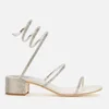René Caovilla Women's Cleo Block Heeled Sandals - Grey/Silver - Image 1