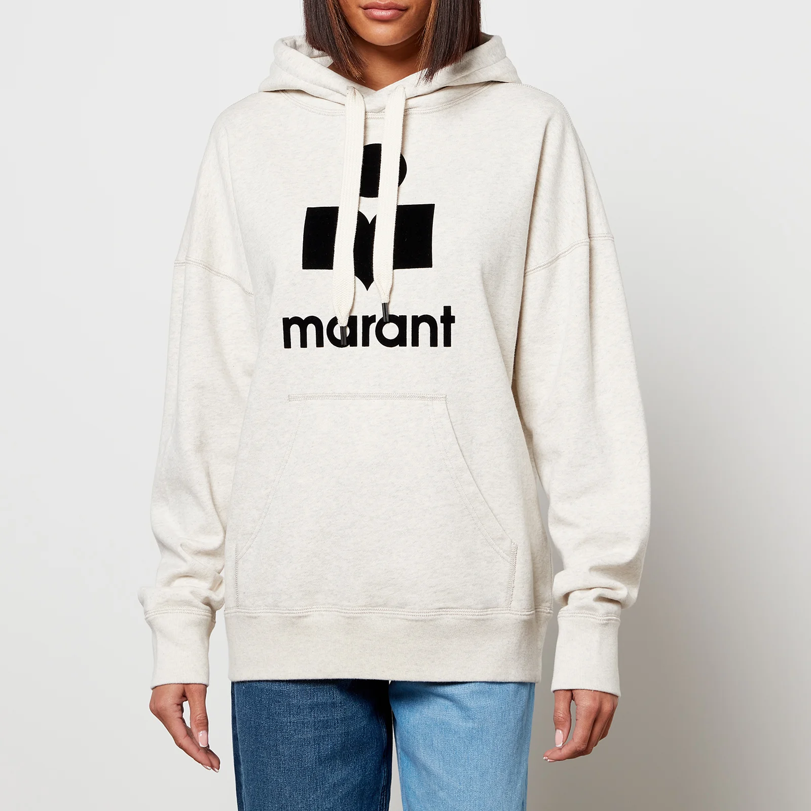 Marant Étoile Women's Mansel Hooded Sweatshirt - Ecru Image 1